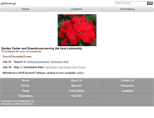 Tablet Screenshot of malmborgsinc.com